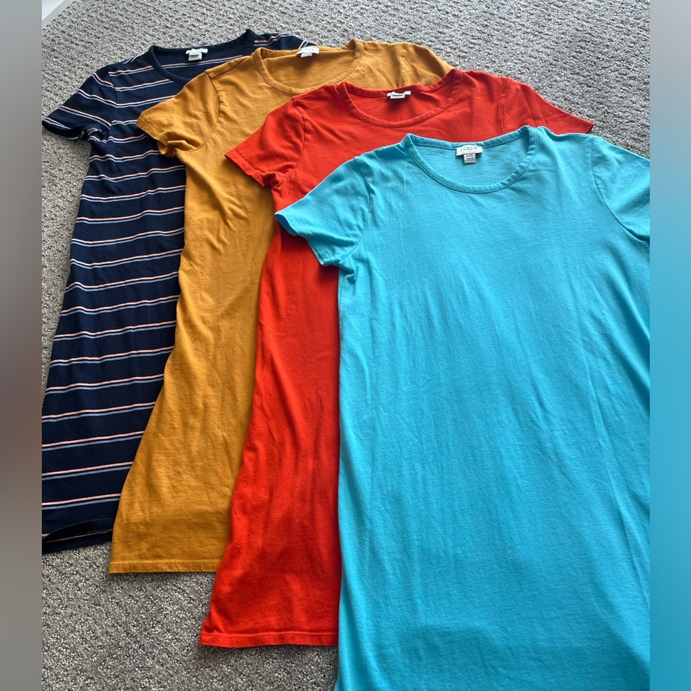 JCrew T Shirt Dresses (X4)